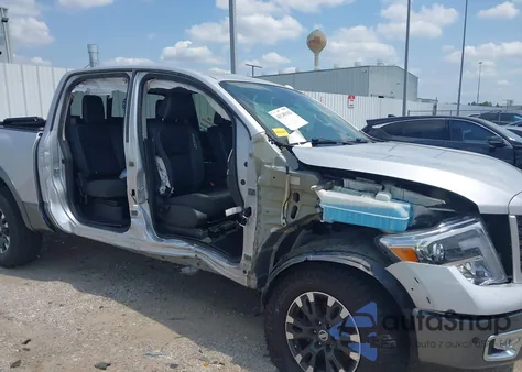 2019 Nissan Titan Pro-4X z USA, uszkodzony, nr VIN 1N6AA1E51KN523784